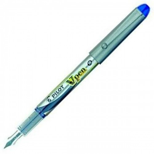 Ручка с жидкими чернилами Pilot V Pen Одноразовая Перо для каллиграфии Синий Сталь 0,4 mm (12 штук) image 2