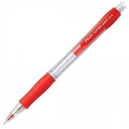 Pencil Lead Holder Pilot Super Grip Red 0,5 mm (12 Units) image 2