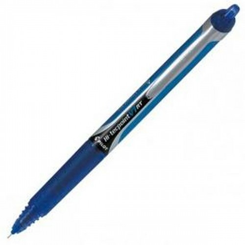 Roller Pen Pilot V7 RT Blue 0,5 mm (12 Units) image 2