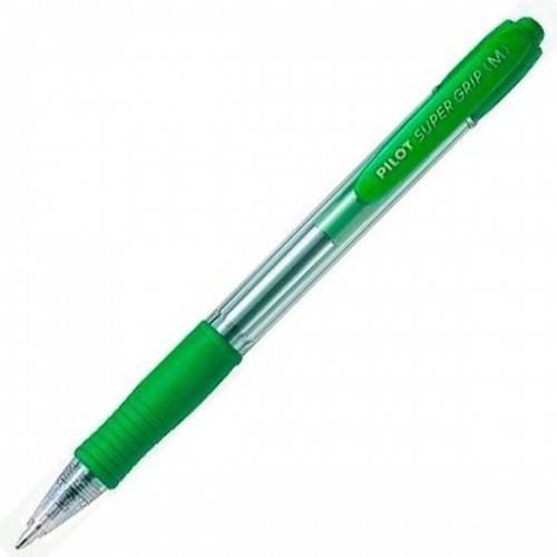 Pen Pilot Supergrip Green 0,4 mm (12 Units) image 2