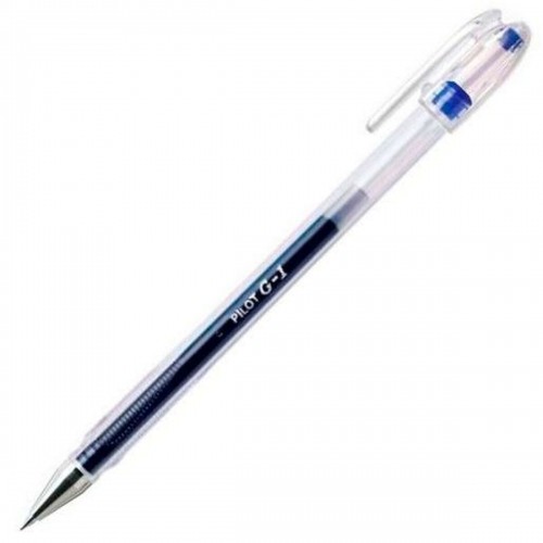 Roller Pen Pilot G-1 Blue 0,3 mm (12 Units) image 2