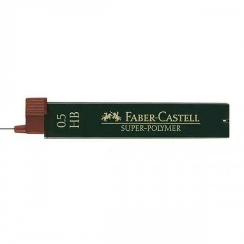 Zīmuļa svina nomaiņa Faber-Castell Super-Polymer HB 0,5 mm (12 gb.) image 2