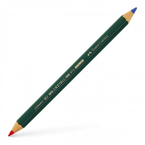 Zīmulis Faber-Castell 873 Color Sarkans Zils 4,3 mm (12 gb.) image 2