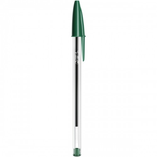 Pildspalva Bic Cristal Oriģināls Zaļš 50 gb. image 2