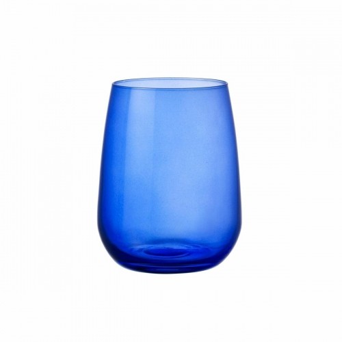 Glass Bormioli Rocco Restaurant Cobalto Blue Glass (430 ml) (6 Units) image 2