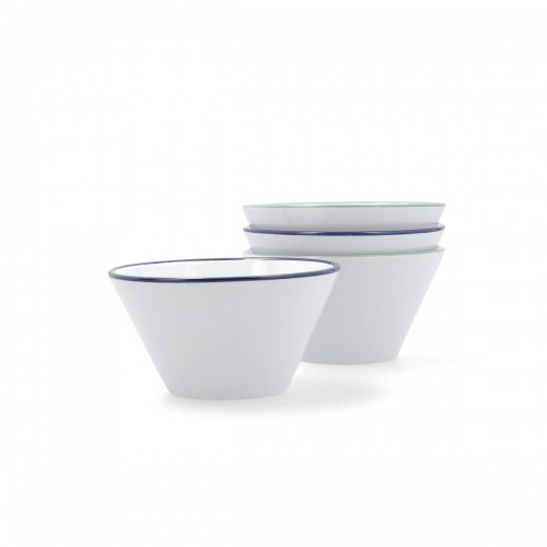 Bowl Quid Vita Tribal Breakfast Ceramic White (500 ml) (12 Units) image 2