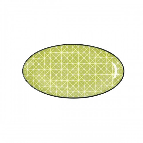 Snack tray Quid Pippa Oval Ceramic Multicolour (21 cm) (8 Units) image 2