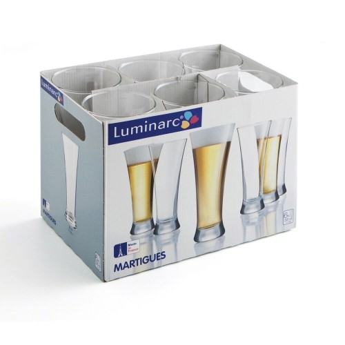 Стакан Luminarc Martigues Прозрачный Cтекло (330 ml) (6 штук) image 2