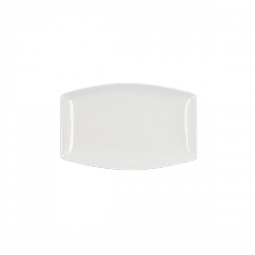 Serving Platter Quid Gastro Squared Ceramic White (25,2 x 16 x 2 cm) (6 Units) image 2