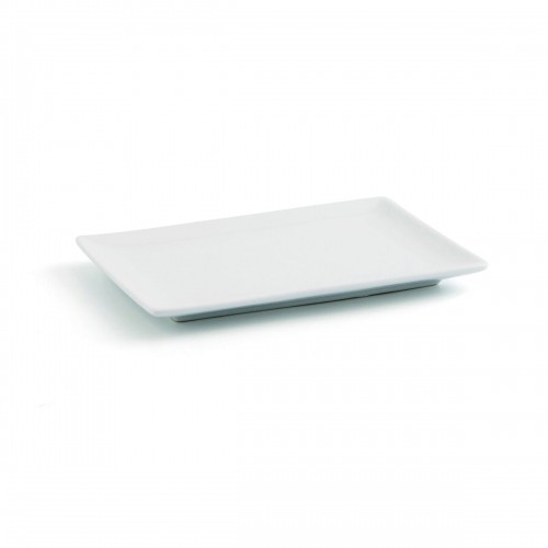 Snack tray Quid Gastro Fun White Ceramic 20 x 13 x 2 cm (6 Units) image 2