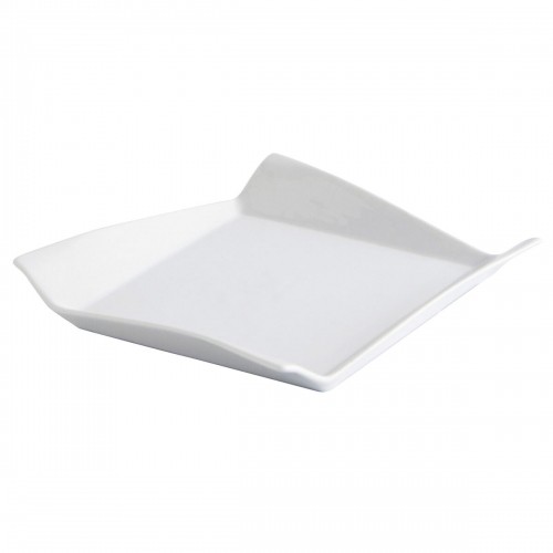 Flat Plate Quid Gastro Fresh White Ceramic Sandwich (8 Units) image 2