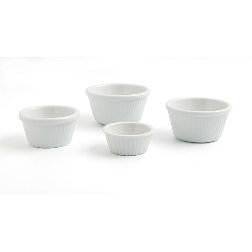 Bowl Quid Professional Ramekin White Plastic (8,5 x 8,5 x 4,5 cm) (24 Units) image 2