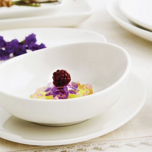 Deep Plate Ariane Vital Coupe White Ceramic Ø 21 cm (6 Units) image 2