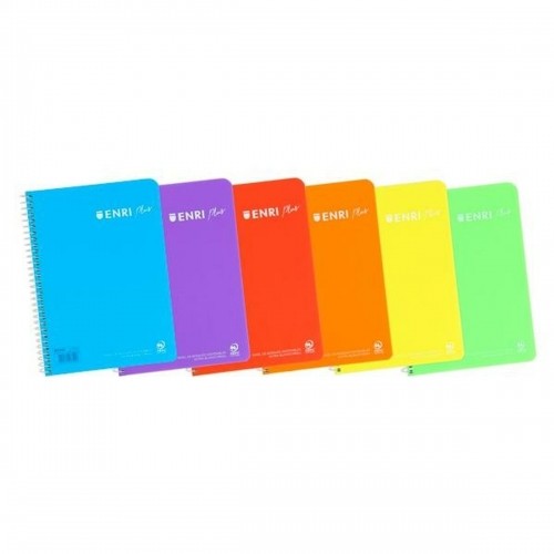 Notebook ENRI Din A4 80 Sheets (5 Units) image 2