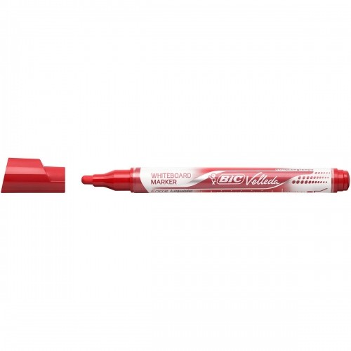 Liquid chalk marker Bic Pocket Circular Red (12 Pieces) image 2