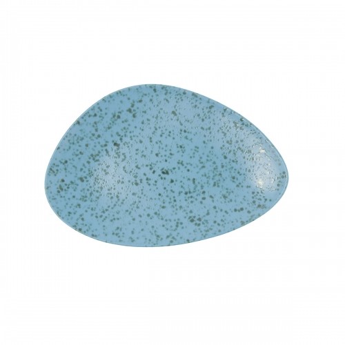 Плоская тарелка Ariane Oxide Треугольный Керамика Синий (Ø 29 cm) (6 штук) image 2