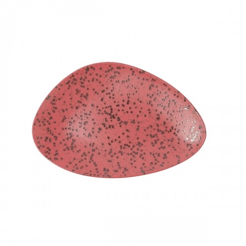 Плоская тарелка Ariane Oxide Треугольный Керамика Красный (Ø 29 cm) (6 штук) image 2