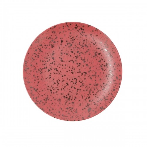 Flat plate Ariane Oxide Ceramic Red (Ø 27 cm) (6 Units) image 2