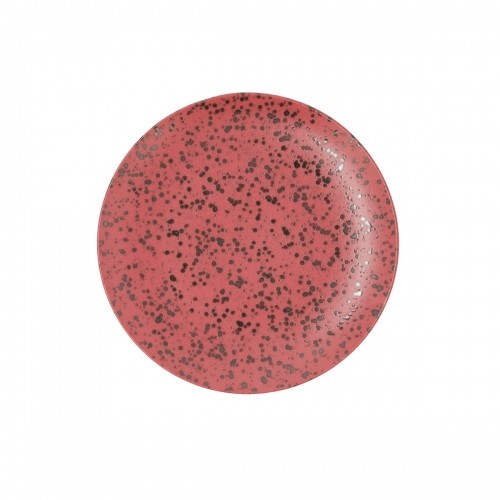 Flat plate Ariane Oxide Ceramic Red (Ø 24 cm) (6 Units) image 2