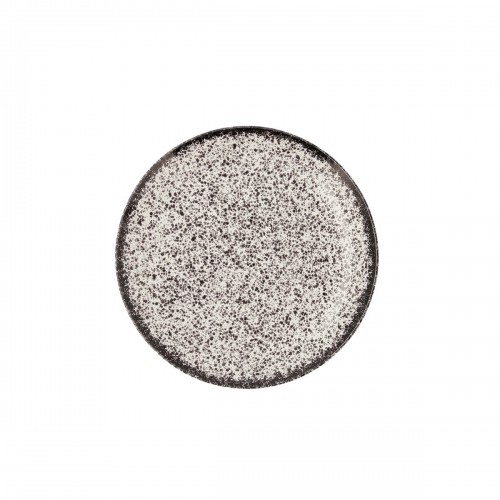 Плоская тарелка Ariane Rock Керамика Чёрный (Ø 21 cm) (12 штук) image 2
