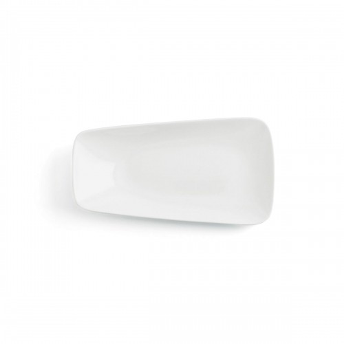Плоская тарелка Ariane Vital Прямоугольный Керамика Белый (24 x 13 cm) (12 штук) image 2