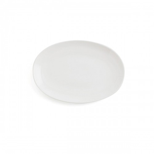 Serving Platter Ariane Vital Coupe Oval White Ceramic Ø 21 cm (12 Units) image 2