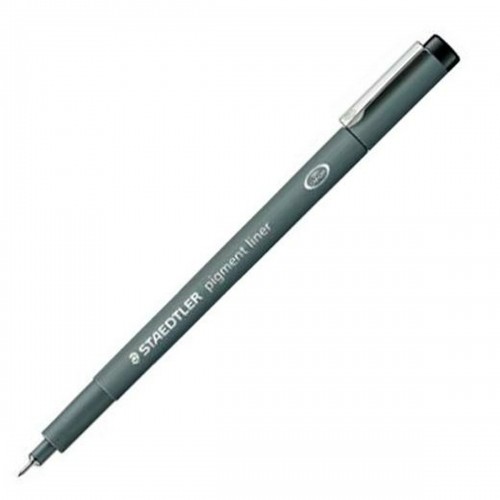 Felt-tip pens Staedtler Pigment Line Black (10 Units) image 2