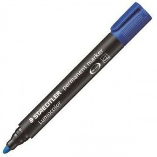 Permanent marker Staedtler Lumocolor 352-3 Blue (10 Units) image 2