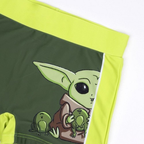 Boys Swim Shorts The Mandalorian Green image 2