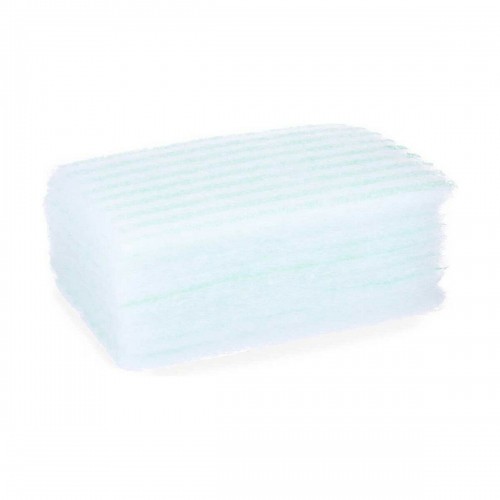 Body Sponge Soap Blue White 19,5 x 12 x 1,5 cm (12 Units) image 2