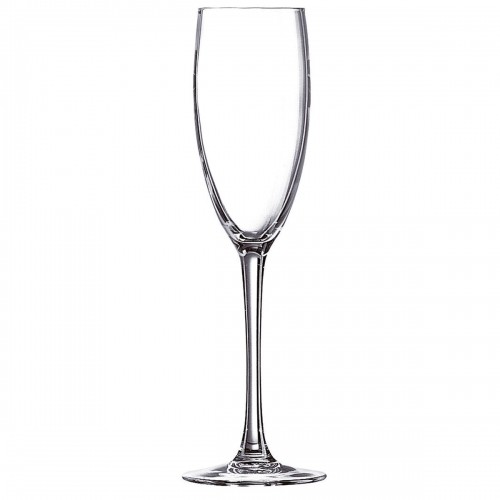 Bigbuy Home Šampanieša glāze Ebro Caurspīdīgs Stikls (160 ml) (6 gb.) image 2
