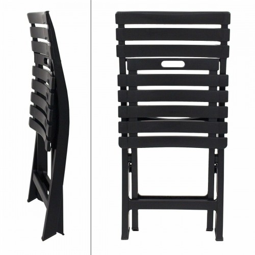 Folding Chair Progarden Birki Bir80Can Anthracite (44 x 41 x 78 cm) image 2