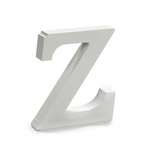 Pincello письмо Z Деревянный Белый (2 x 16 x 14,5 cm) (24 штук) image 2