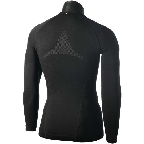 Mico Man LS Round Neck SuperThermo Merino / Melna / M / L image 2