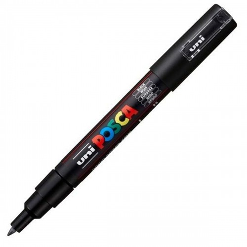Marķiera Pildspalva POSCA PC-1M Melns (6 gb.) image 2