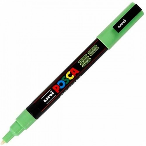 Marker pen/felt-tip pen POSCA PC-3M Light Green (6 Units) image 2