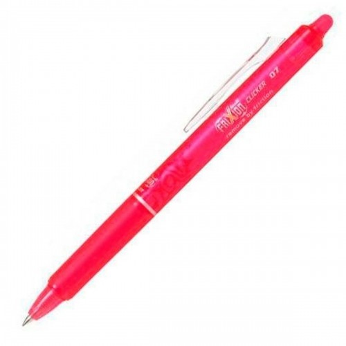 Pildspalva Pilot Frixion Clicker Izdzēšama tinte Rozā 0,4 mm 12 gb. image 2