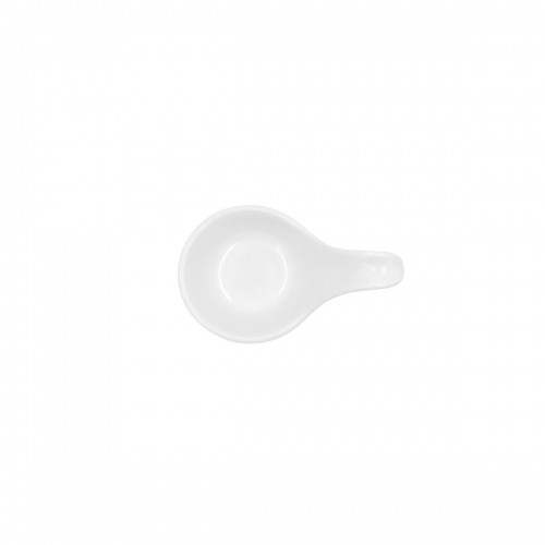Bowl Ariane Alaska 9,6 x 5,9 cm Spoon Mini Ceramic White (18 Units) image 2