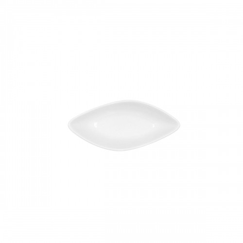 Bowl Ariane Alaska Mini Oval Ceramic White (10,5 x 4,8 x 2,8 cm) (18 Units) image 2
