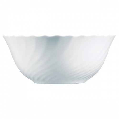Salātu Trauks Luminarc Trianon Balts Stikls (24 cm) (6 gb.) image 2
