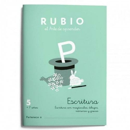 Writing and calligraphy notebook Rubio Nº05 A5 Spanish 20 Sheets (10 Units) image 2