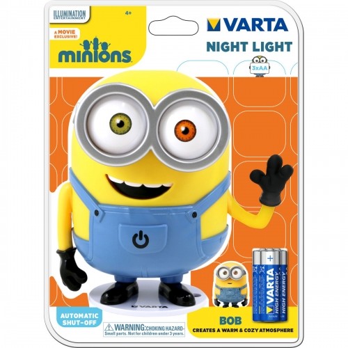 Night light Minions Varta Yellow Multicolour image 2