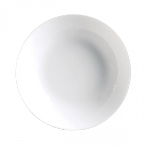 Deep Plate Luminarc Diwali 20 cm White Glass (24 Units) image 2