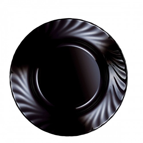 Глубокое блюдо Luminarc Trianon Чёрный Cтекло (ø 22,5 cm) (24 штук) image 2