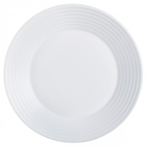 Deep Plate Luminarc Harena White Glass (Ø 23,5 cm) (24 Units) image 2