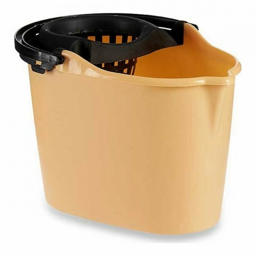 Cleaning bucket Black Beige polypropylene (15 L) image 2