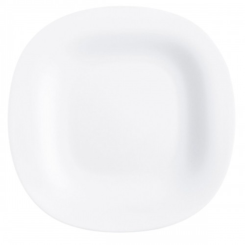 Dessert dish Luminarc Carine White Glass (19 cm) (24 Units) image 2