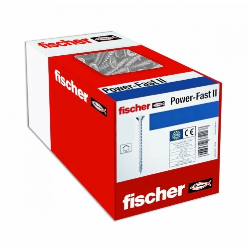 Коробка для винтов Fischer fpf ii czp винт 200 штук ОцинкованнЫЙ (4 x 4 mm) image 2