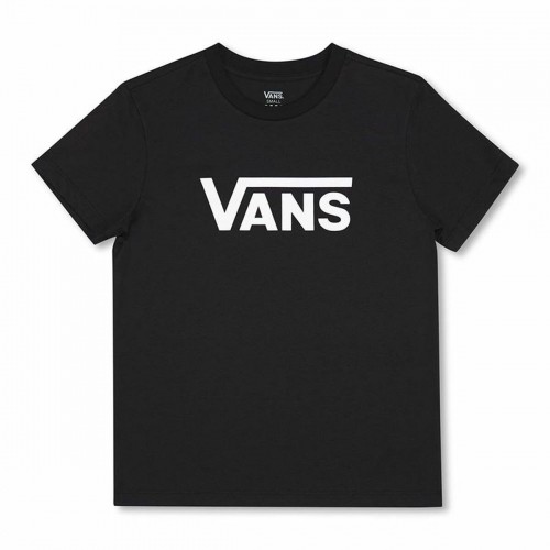 Футболка с коротким рукавом женская Vans Drop V SS Crew-B Чёрный image 2