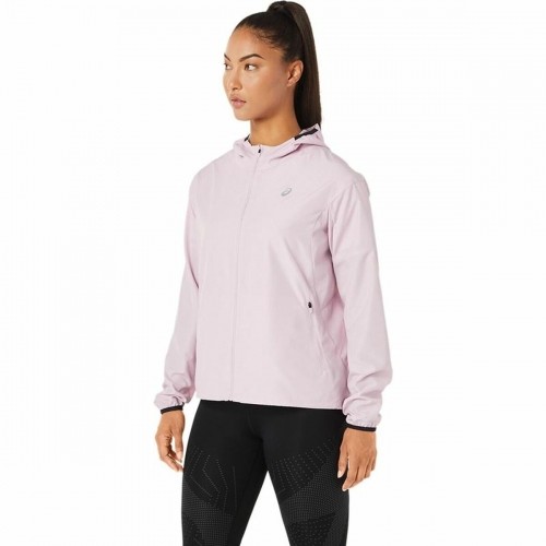Women's Sports Jacket Asics Accelerate Light Pink image 2